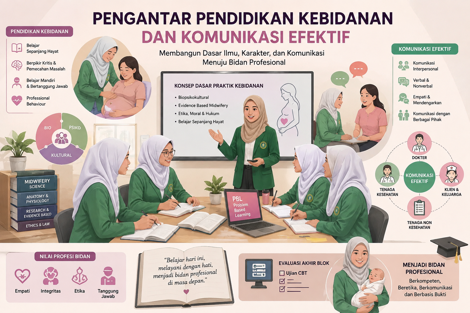 PENGANTAR PENDIDKAN KEBIDANAN & KOMUNIKASI EFEKTIF