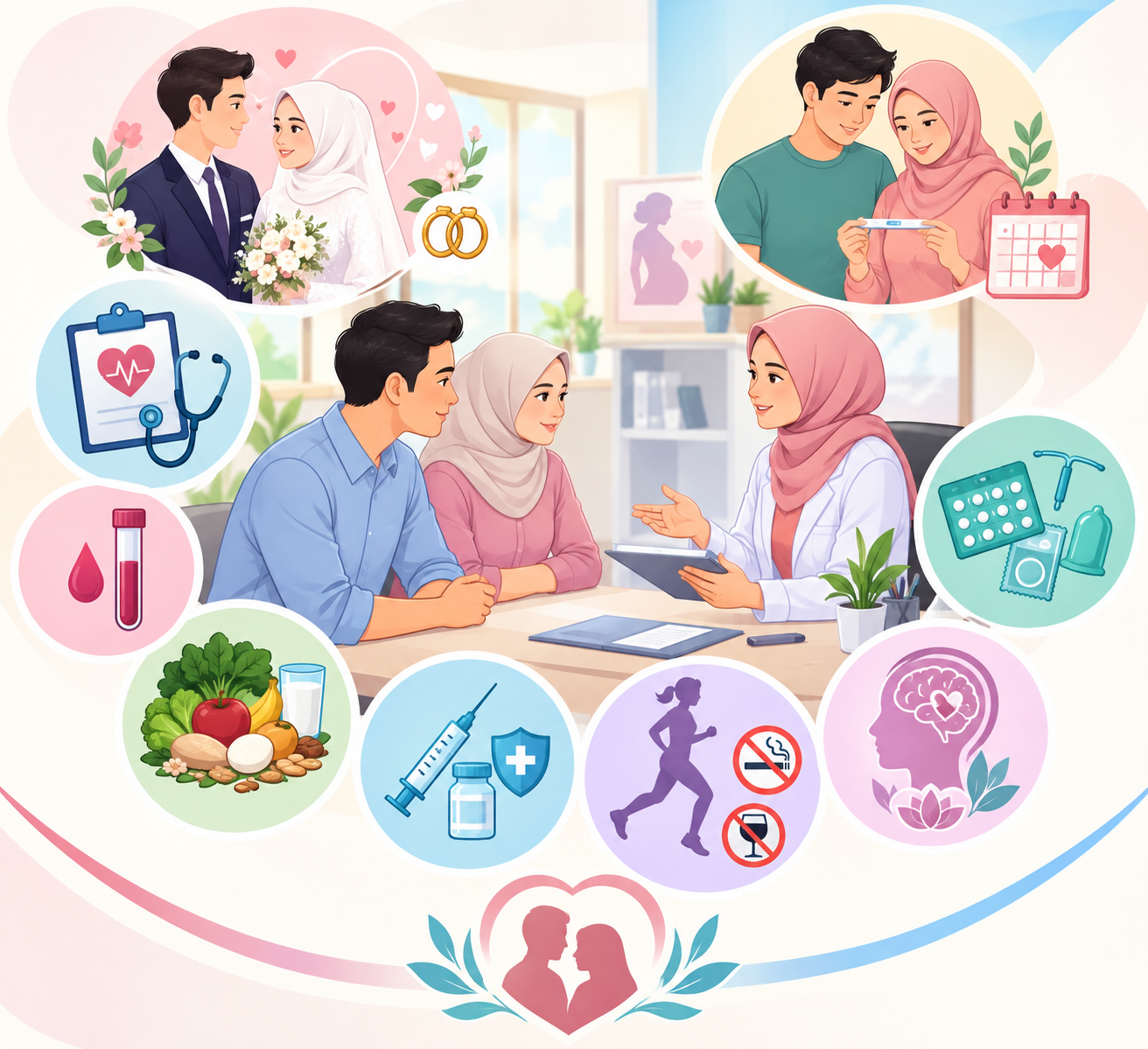 Stase 2. Asuhan Kebidanan Pranikah dan Prakonsepsi